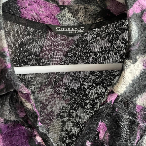 Conrad C Collection Gorgeous Lace Blouse - Picture 8 of 8